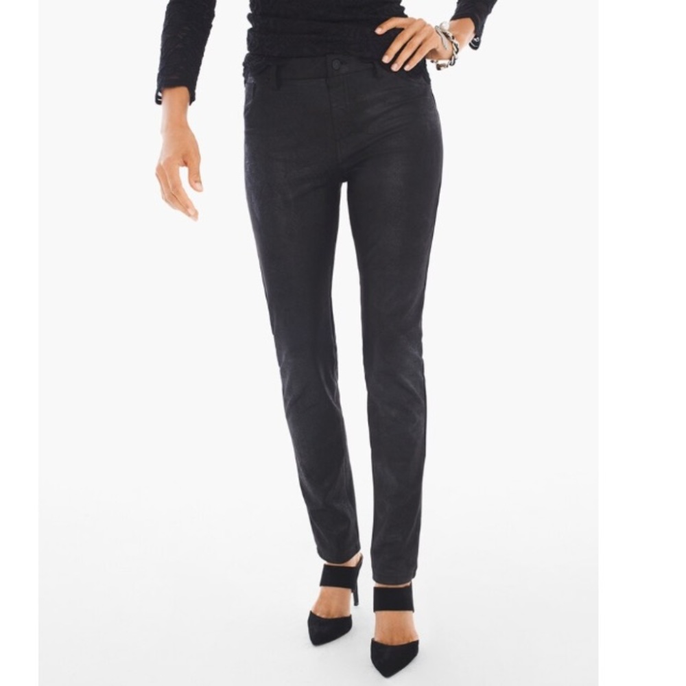 Chico’s Faux-Suede Knit Pants Style: 570183074